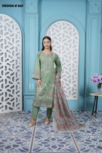 HAYAT'S Women Stitched 3pcs